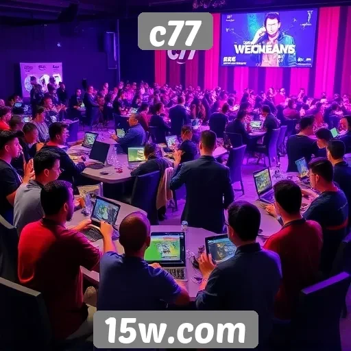 Eventos online promovidos por c77 atraem jogadores